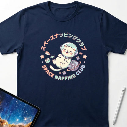 Space Napping Club T-Shirt Navy