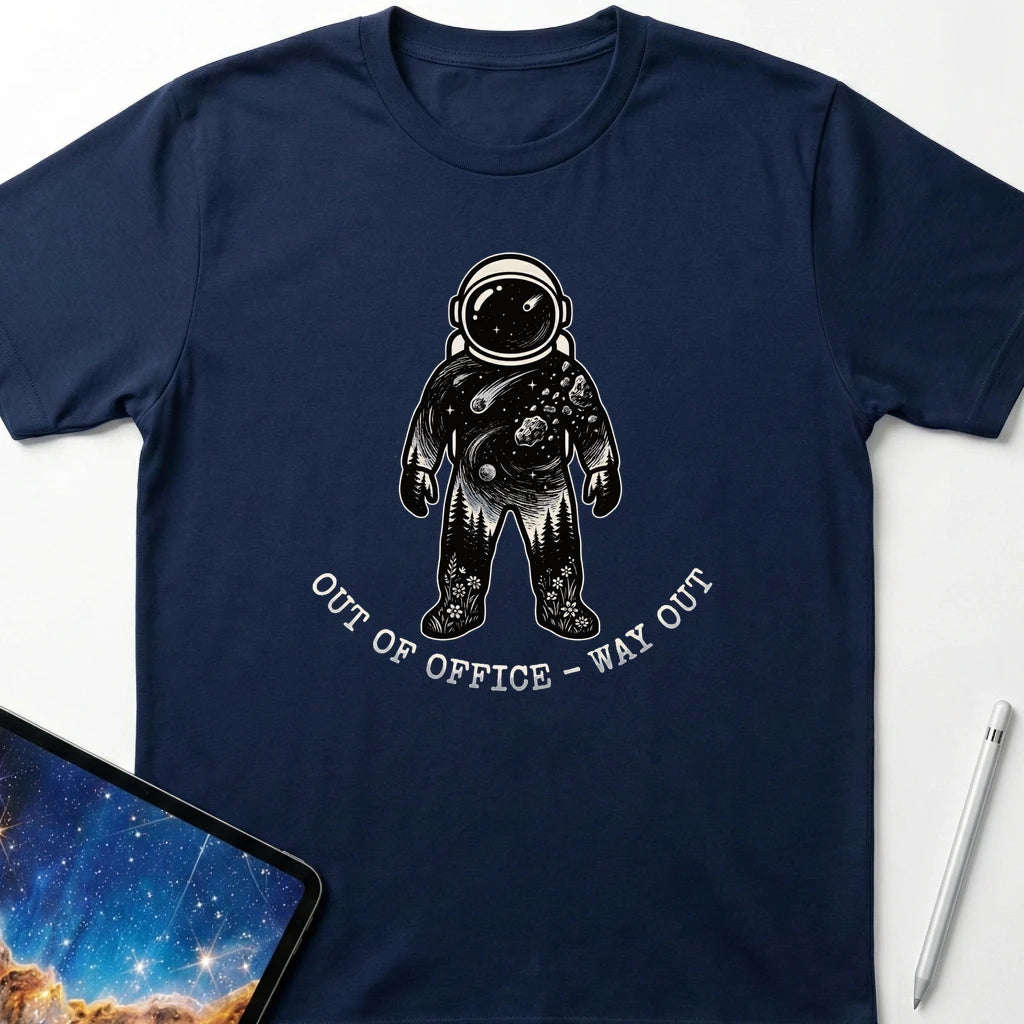 Out of Office T-Shirt Navy