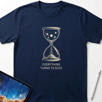 Everything Turns to Dust T-Shirt Navy