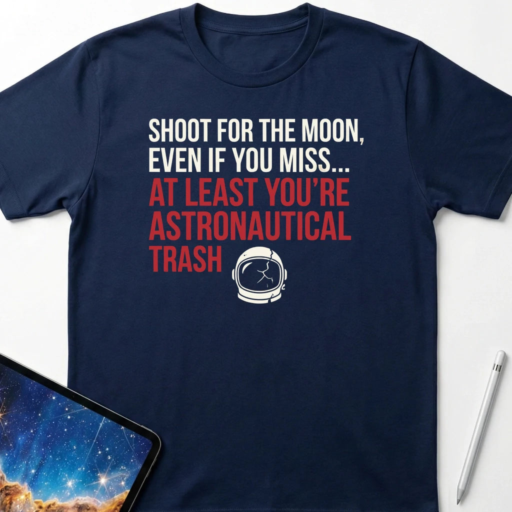 Shoot for the Moon T-Shirt Navy