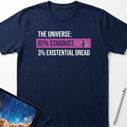 97 Stardust 3 Existential Dread T-Shirt Navy