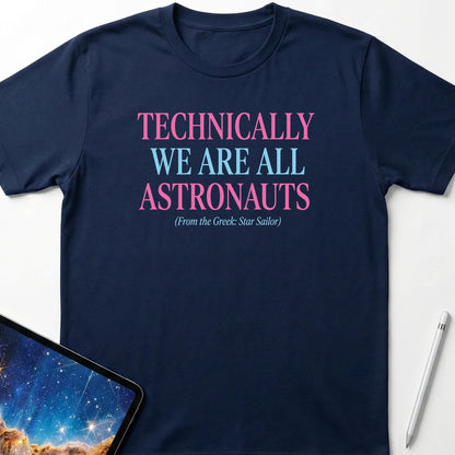 Technically Astronauts T-Shirt Navy