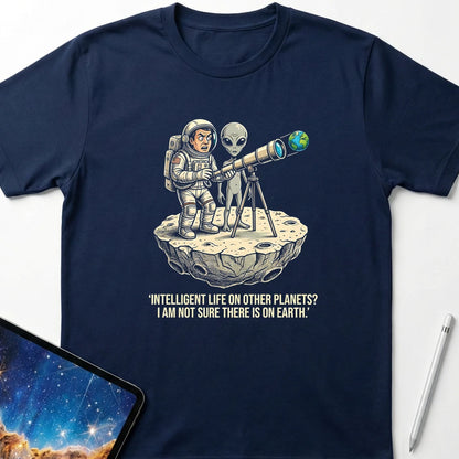 Intelligent Life T-Shirt Navy