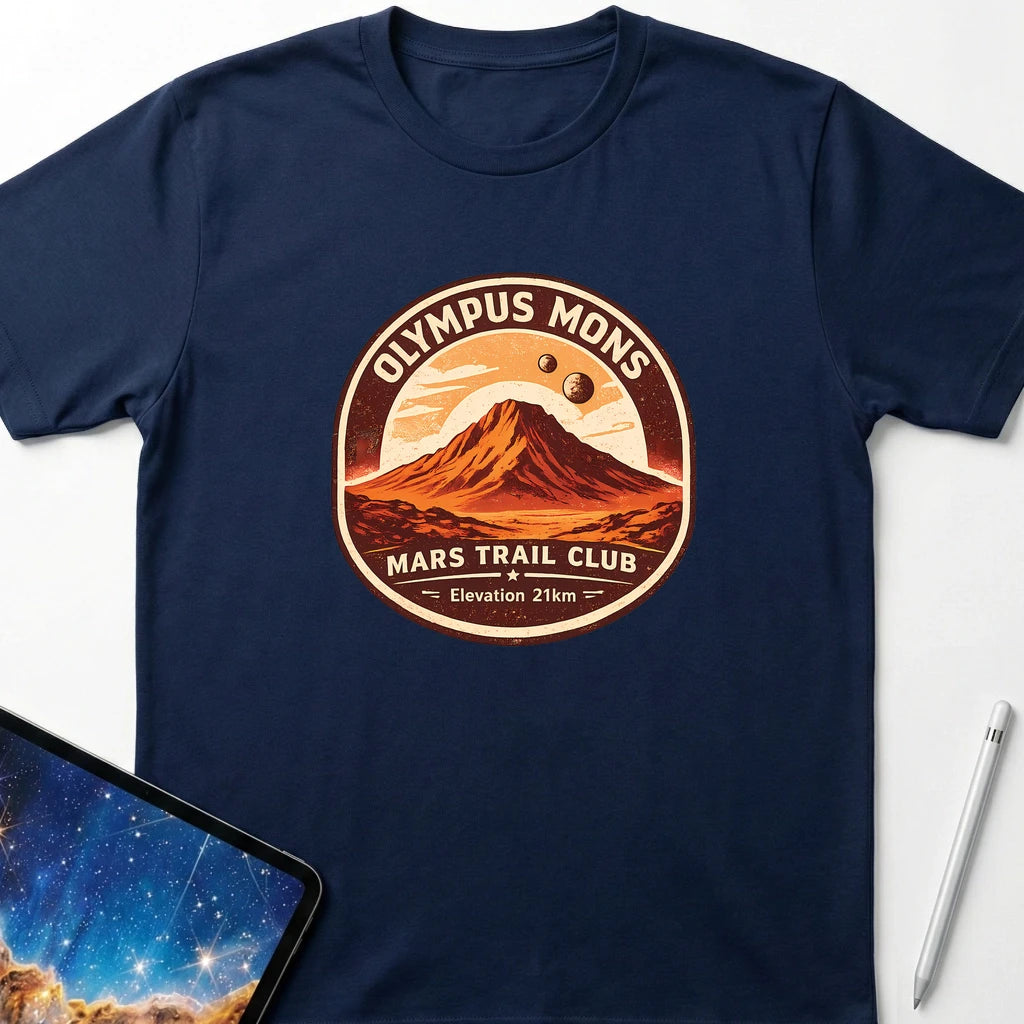 Mars Trail Club T-Shirt Navy