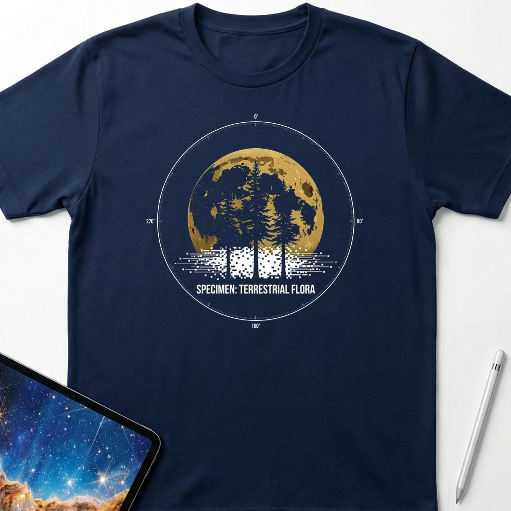 Terrestrial Flora T-Shirt Navy