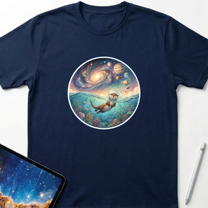 Portal to Otter Space T-Shirt Navy
