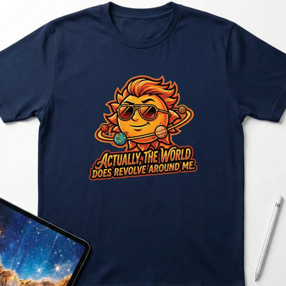 Revolve Around Me T-Shirt Navy
