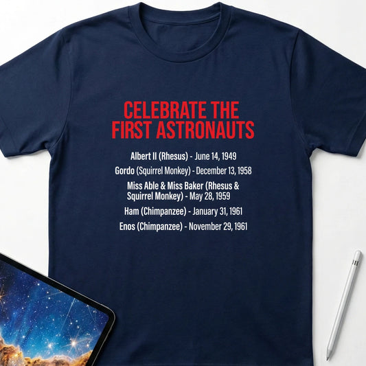 The First Astronauts T-Shirt Navy