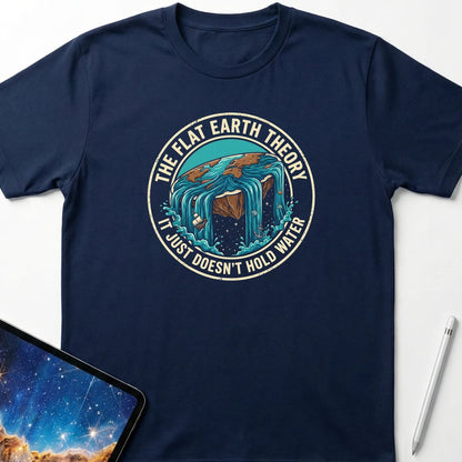 Leaky Planet Theory T-Shirt Navy