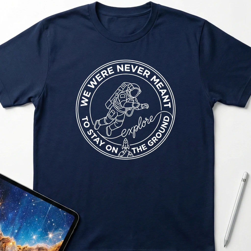 Explore Space T-Shirt Navy