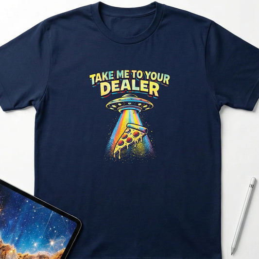 Take Me to Your Dealer T-Shirt Navy