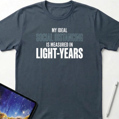 My Ideal Social Distancing T-Shirt Dark Heather