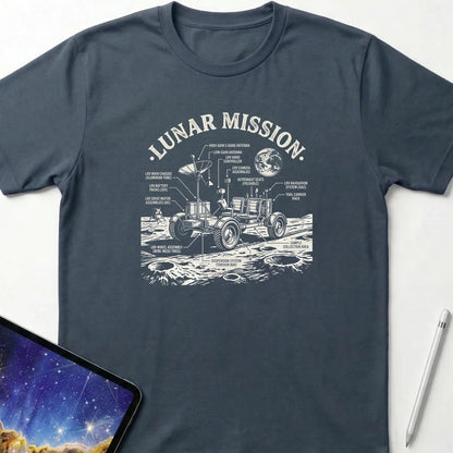 Lunar Mission T-Shirt Dark Heather