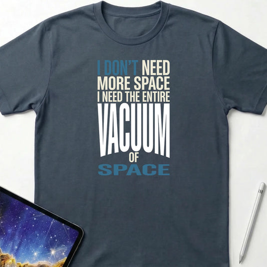 The Entire Vacuum T-Shirt Dark Heather