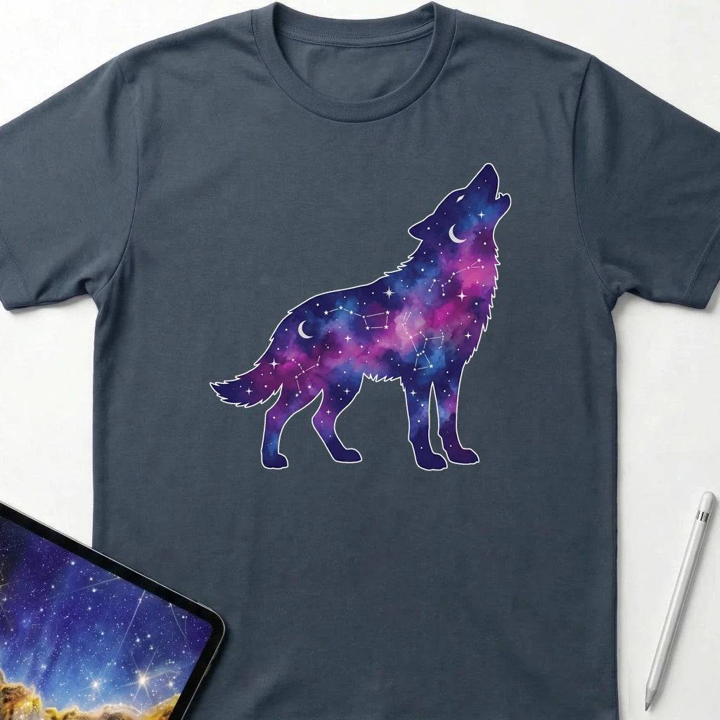 Howling Wolf T-Shirt Dark Heather