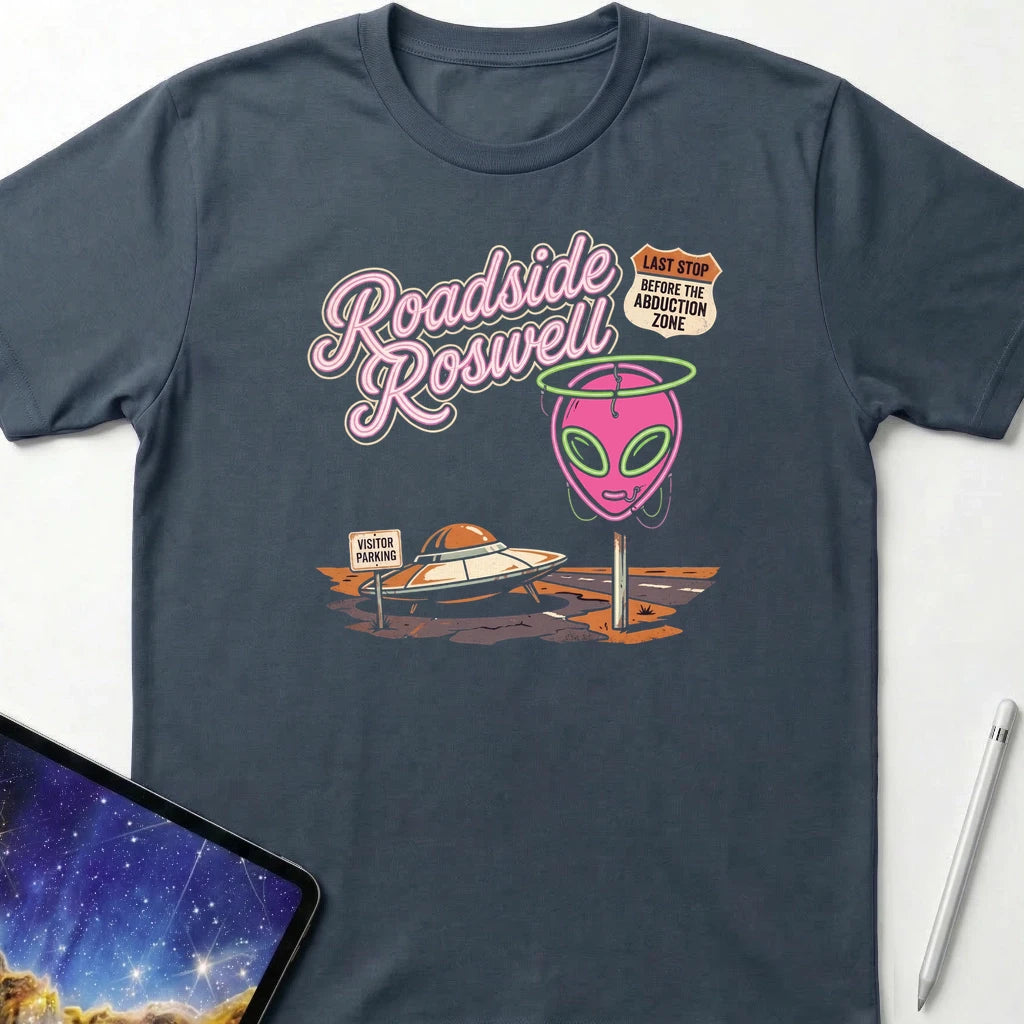 Roadside Roswell T-Shirt Dark Heather