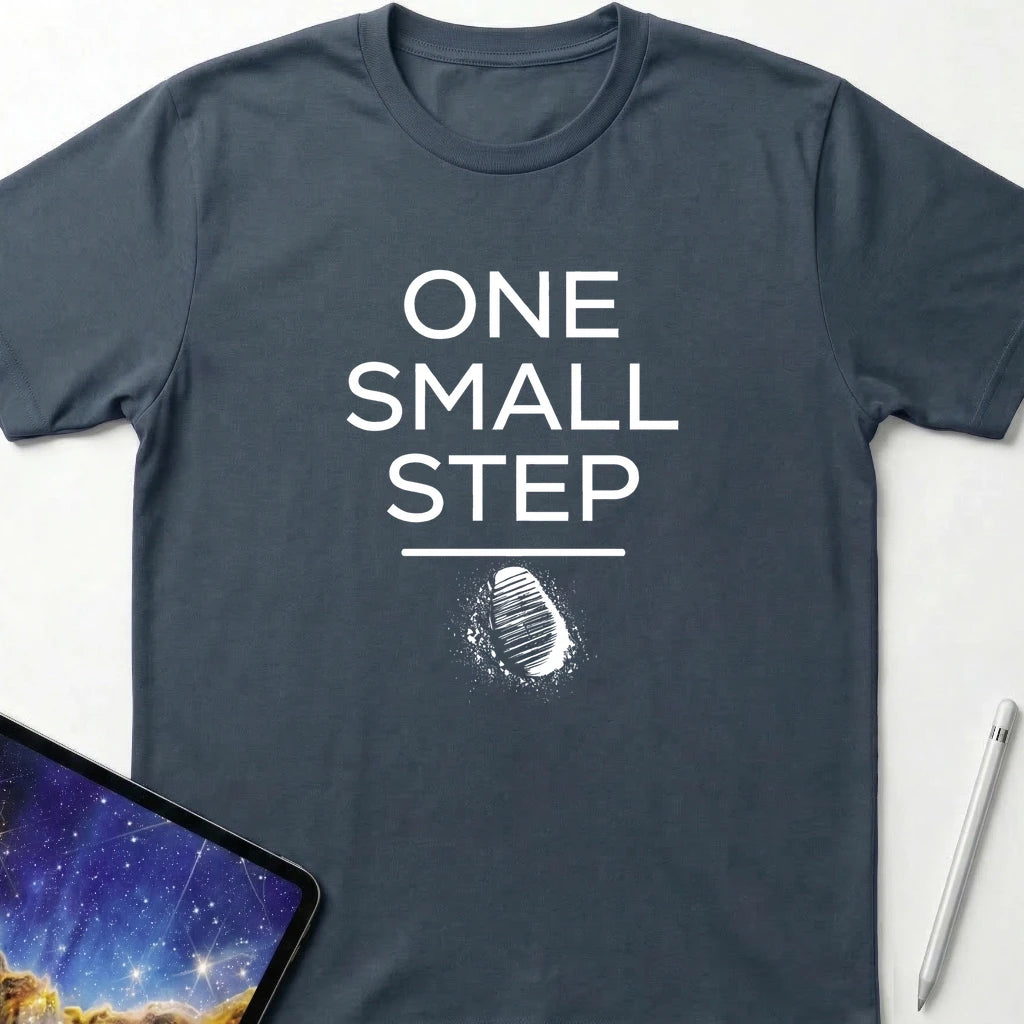 One Small Step T-Shirt Dark Heather
