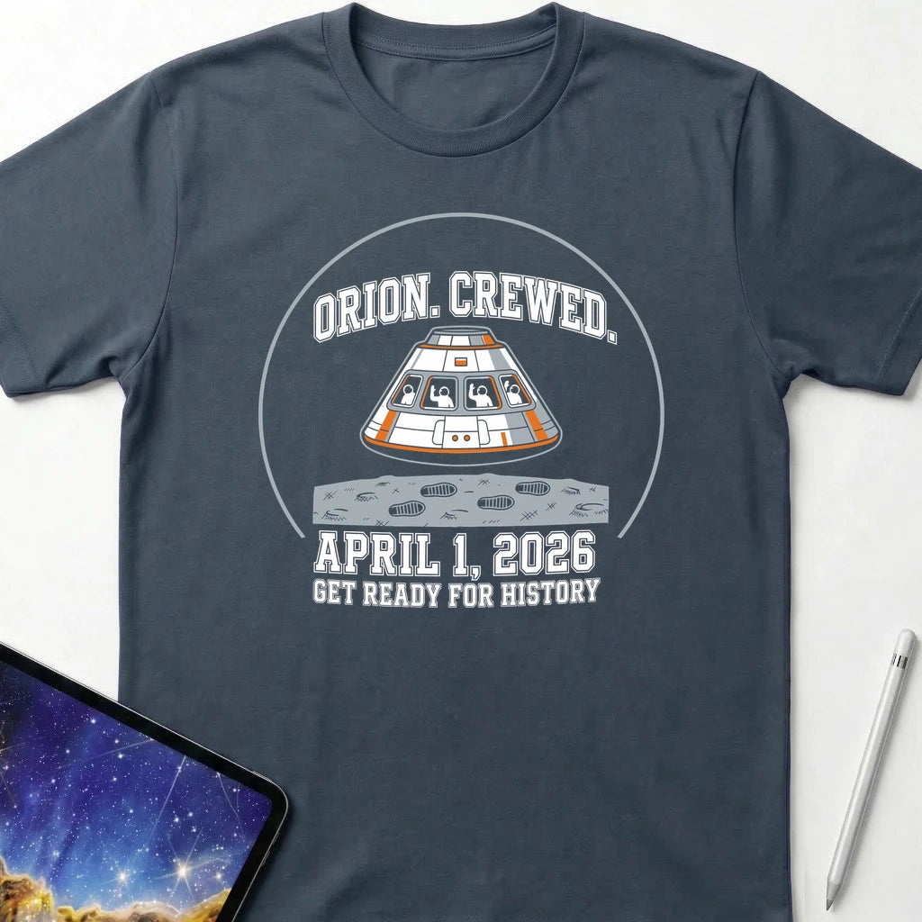 Orion April 2026 T-Shirt Dark Heather