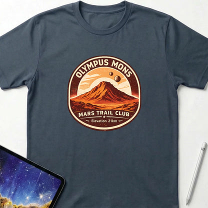 Mars Trail Club T-Shirt Dark Heather
