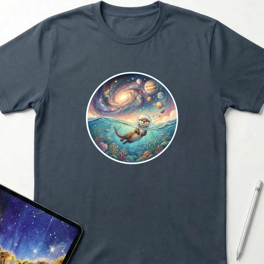 Portal to Otter Space T-Shirt Dark Heather