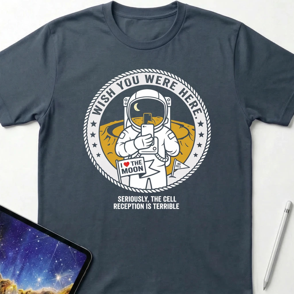 Wish You Were Here T-Shirt Dark Heather