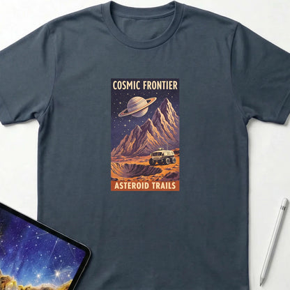 Asteroid Trails T-Shirt Dark Heather