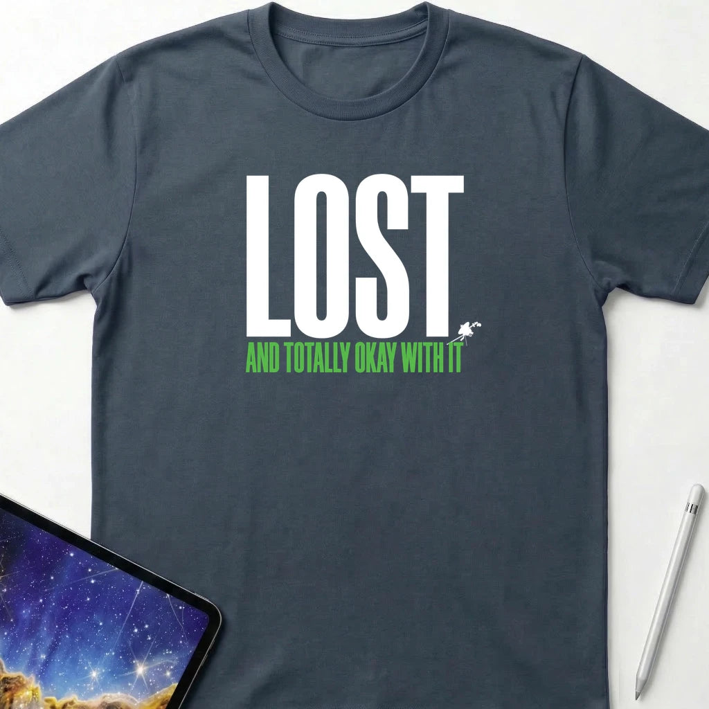 Lost and OK With It T-Shirt Dark Heather