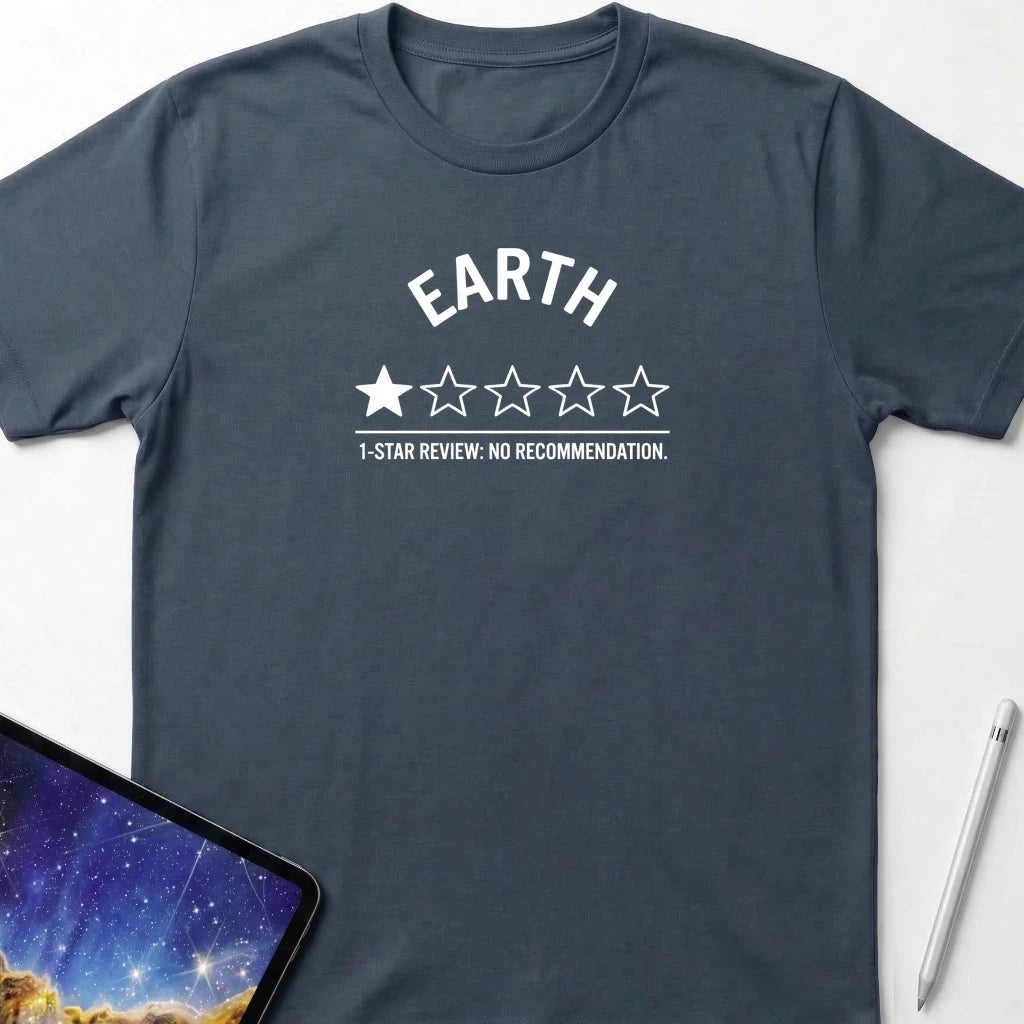 Earth Total Nightmare T-Shirt Dark Heather
