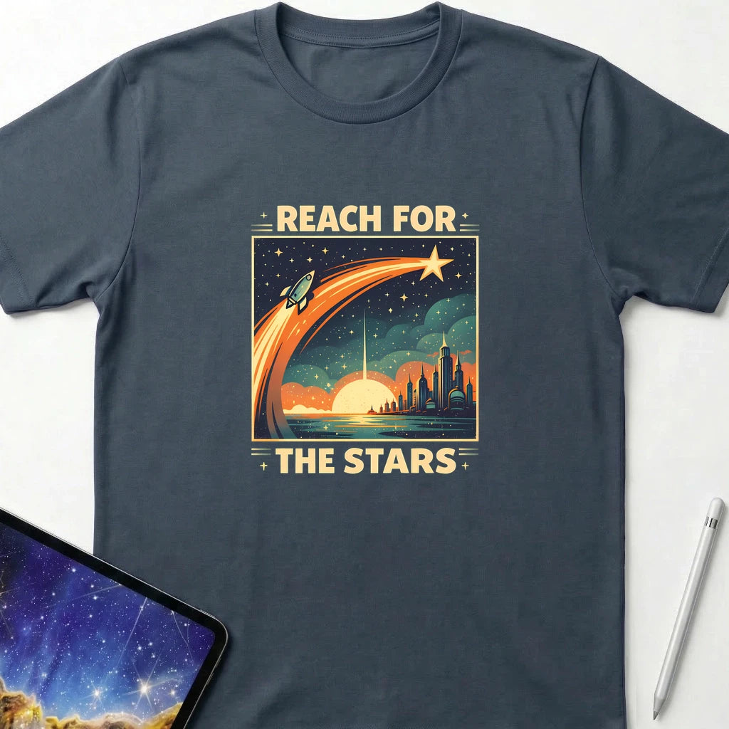 Reach for the Stars T-Shirt Dark Heather