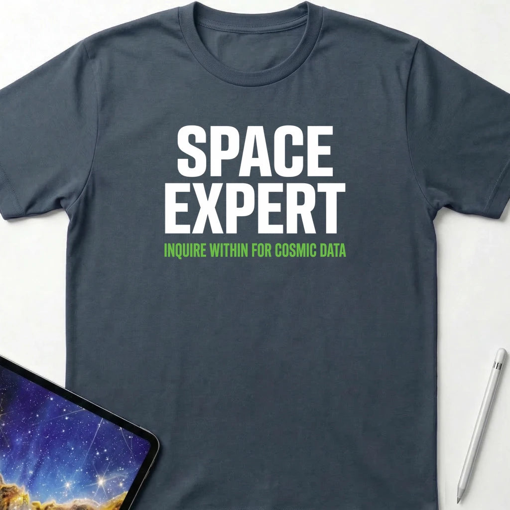 Space Expert T-Shirt Dark Heather