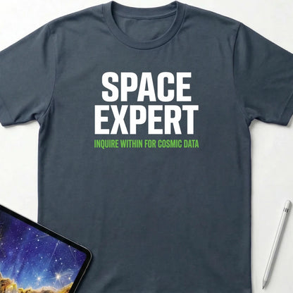 Space Expert T-Shirt Dark Heather