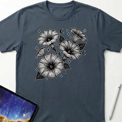 Moonflower T-Shirt Dark heather