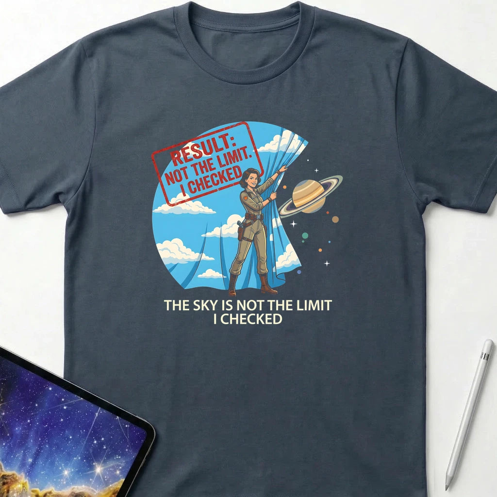 Sky is Not the Limit T-Shirt Dark Heather