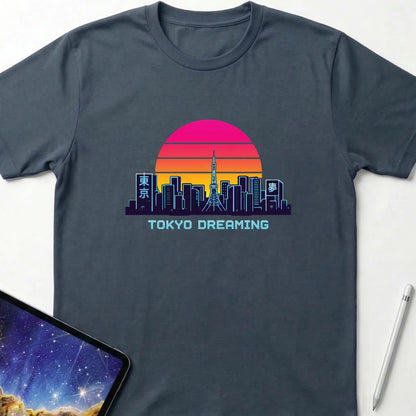 Tokyo Dream T-Shirt Dark Heather