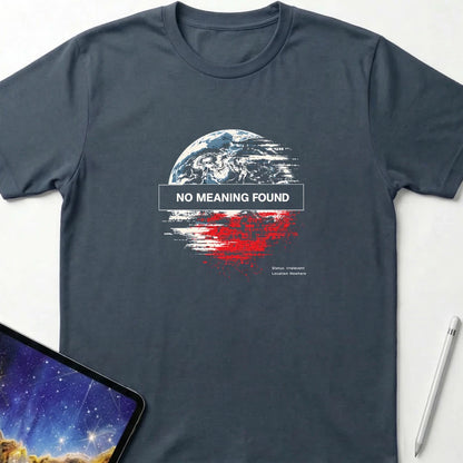 No Meaning Found T-Shirt Dark Heather