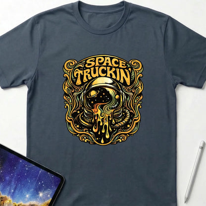 Space Truckin T-Shirt Dark Heather