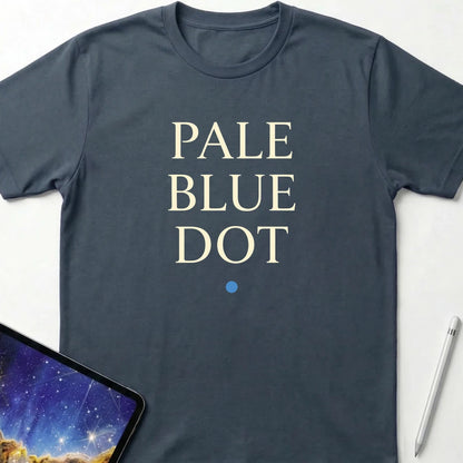 Pale Blue Dot T-Shirt Dark Heather