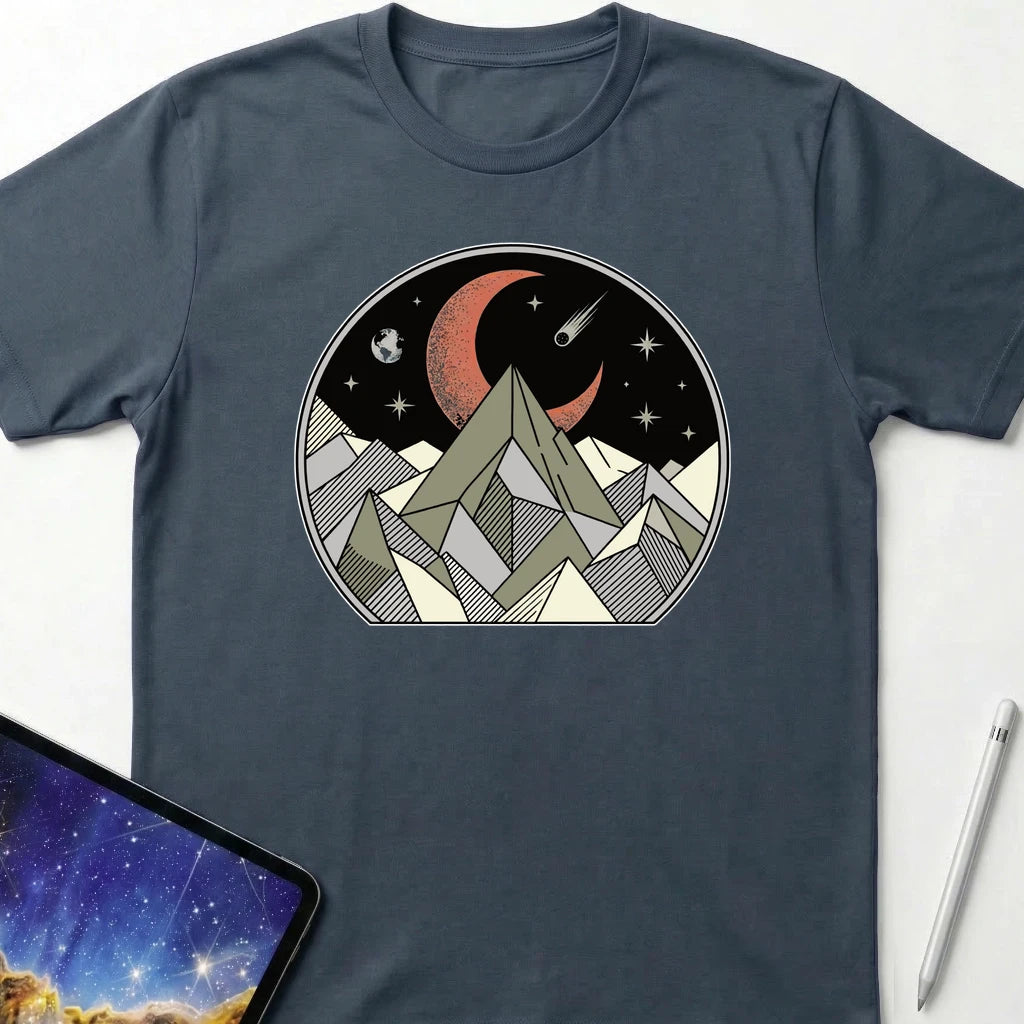 Lunar Rise T-Shirt Dark Heather