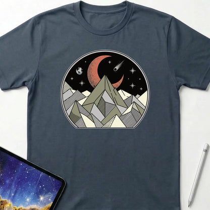 Lunar Rise T-Shirt Dark Heather
