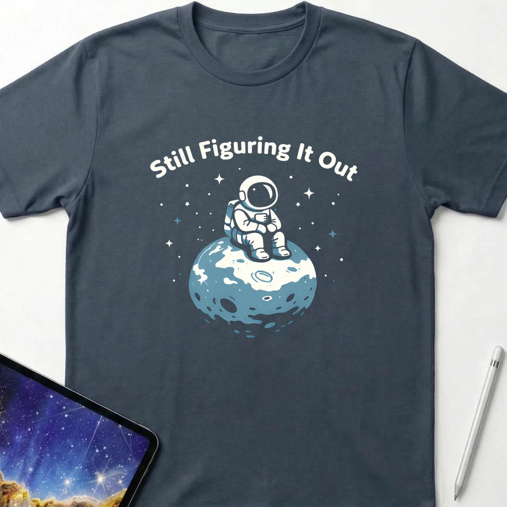 Still Figuring It Out T-Shirt Dark Heather