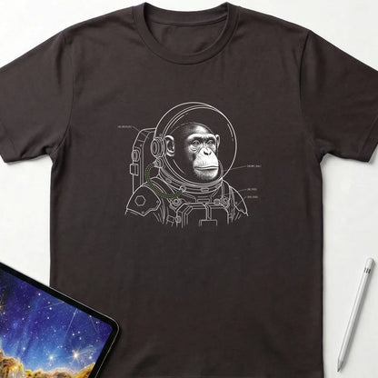 Primate Protocol T-Shirt Dark Chocolate