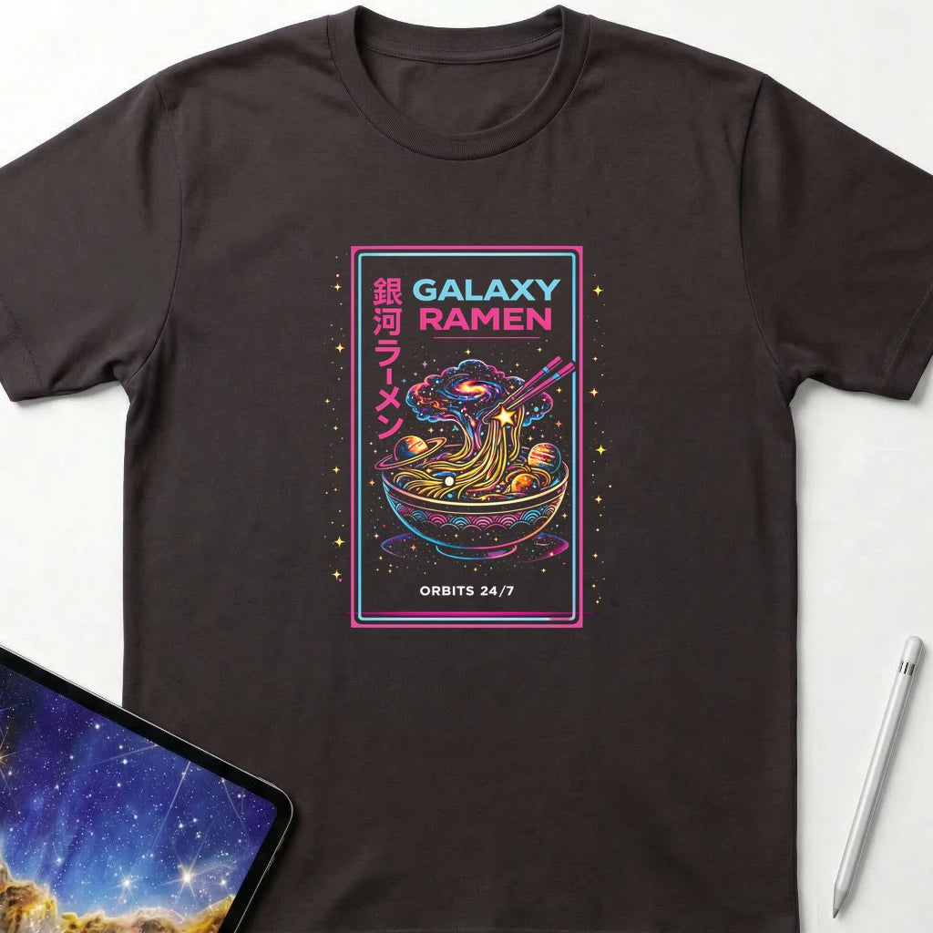 Galaxy Ramen T-Shirt Dark Chocolate