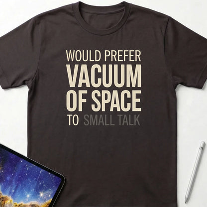 Small Talk T-Shirt Dark Chocolate
