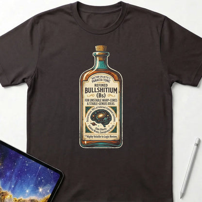 Doctor Galactics Tonic T-Shirt Dark Chocolate