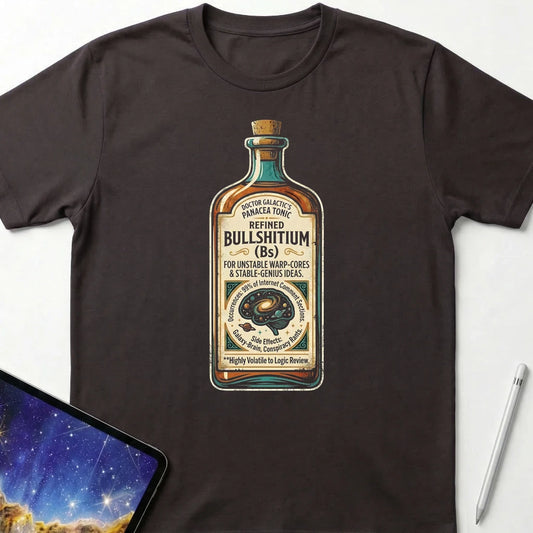 Doctor Galactics Tonic T-Shirt Dark Chocolate