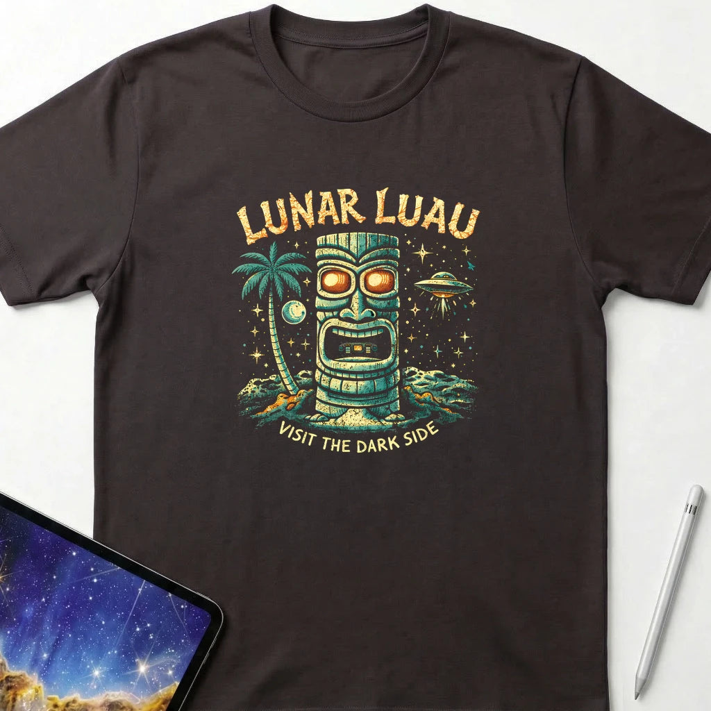 Lunar Luau T-Shirt Dark Chocolate