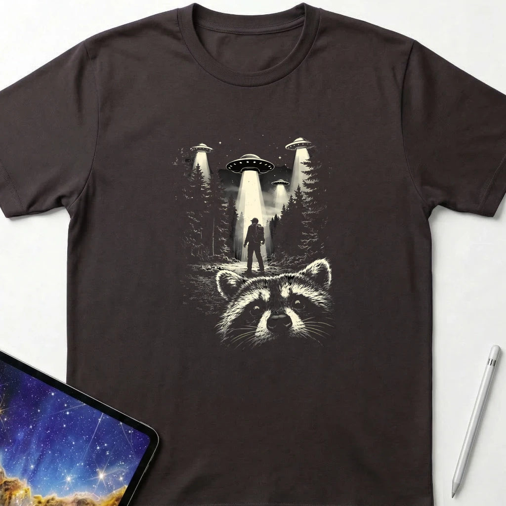 Wrong Place, Wrong Time T-Shirt Dark Chocolate