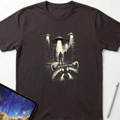 Wrong Place, Wrong Time T-Shirt Dark Chocolate