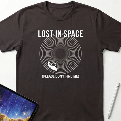 Lost in Space T-Shirt Dark Chocolate