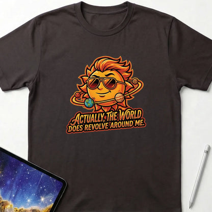 Revolve Around Me T-Shirt Dark Chocolate
